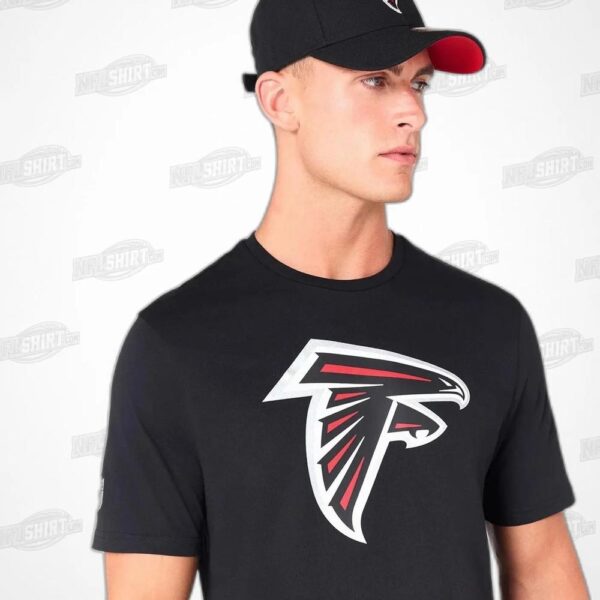 Atlanta Falcons Black NFL Shirt - Football Fan Tee 4