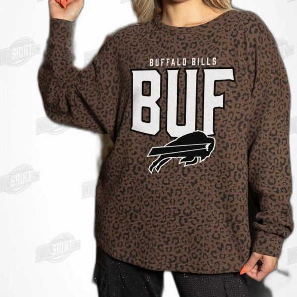 BUFFALO BILLS VITAL STYLE VINTAGE WASH CORDED NFL Shirt - Football Fan Tee 3