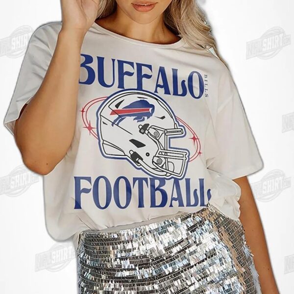 BUFFALO BILLS Victorious Vixen Flowy NFL Shirt - Football Fan Tee 2