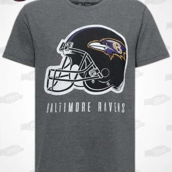 Vintage Football Helmet Baltimore Ravens Shirt
