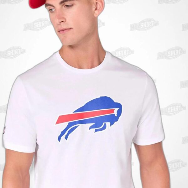 Buffalo Bills White NFL Shirt - Football Fan Tee 1