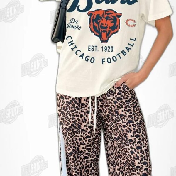 Retro Bear Head Chicago Bears Shirt