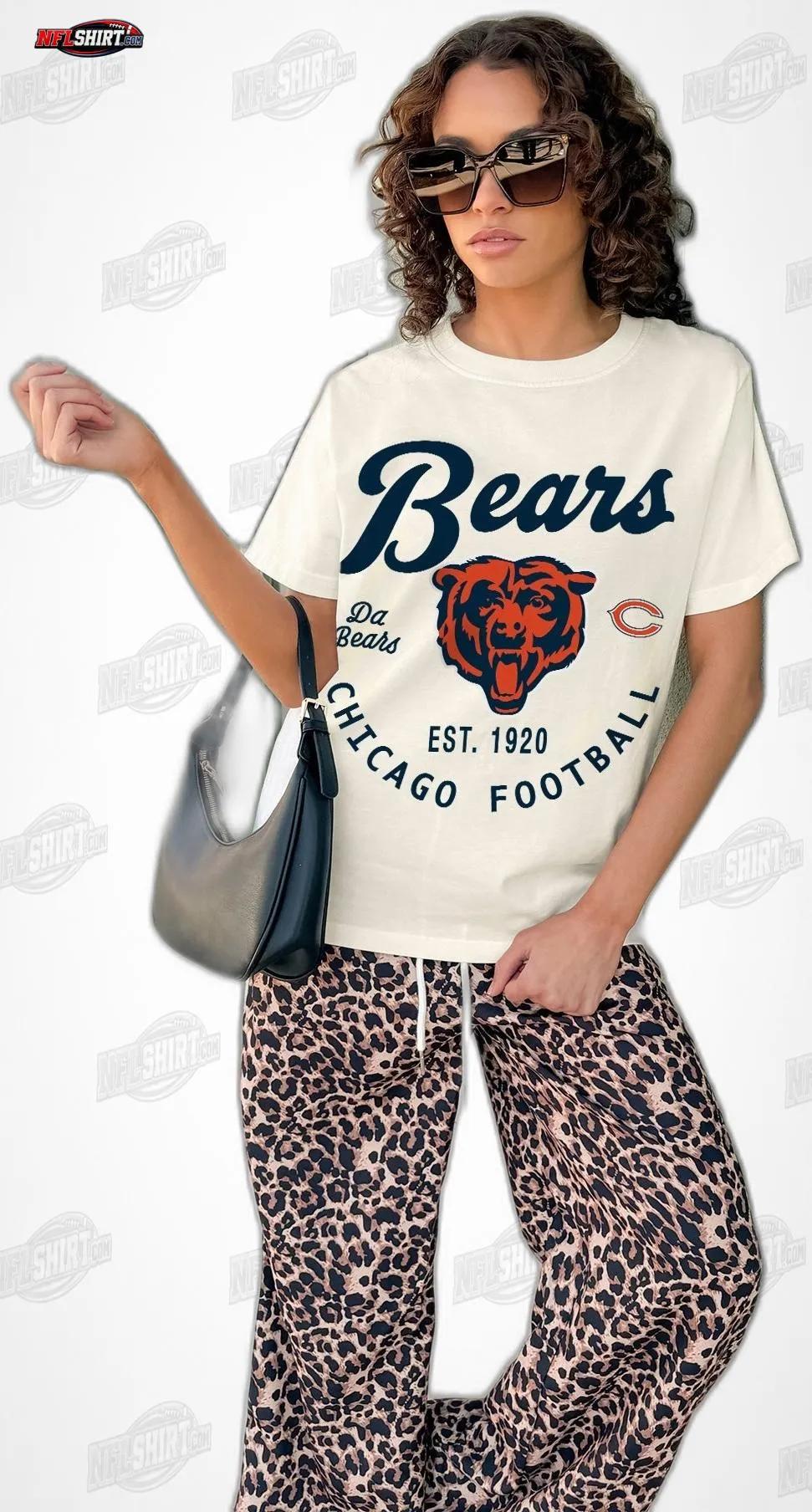 Retro Bear Head Chicago Bears Shirt Retro Bear Head Chicago Bears Shirt