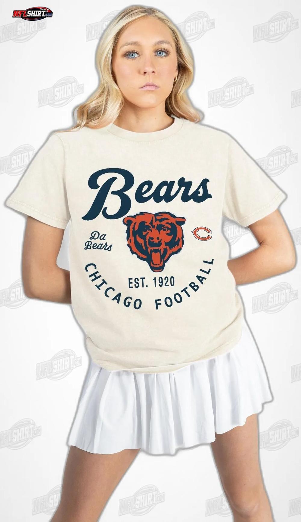 Retro Bear Head Chicago Bears Shirt Retro Bear Head Chicago Bears Shirt