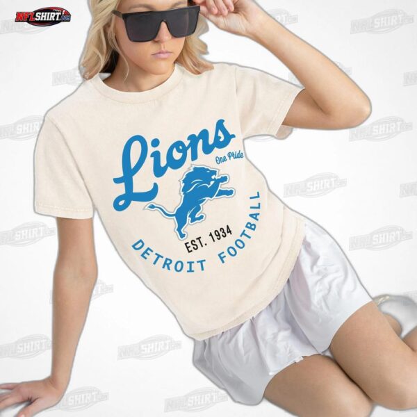 DETROIT LIONS YOU KNOW OUR NAME CLASSIC FIT NFL Shirt - Football Fan Tee 2
