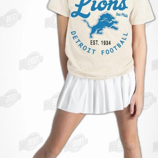 DETROIT LIONS YOU KNOW OUR NAME CLASSIC FIT NFL Shirt - Football Fan Tee 5