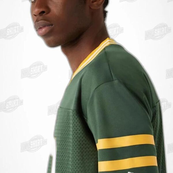 Green Bay Packers Oversize Mesh Jersey NFL Shirt - Football Fan Tee 2