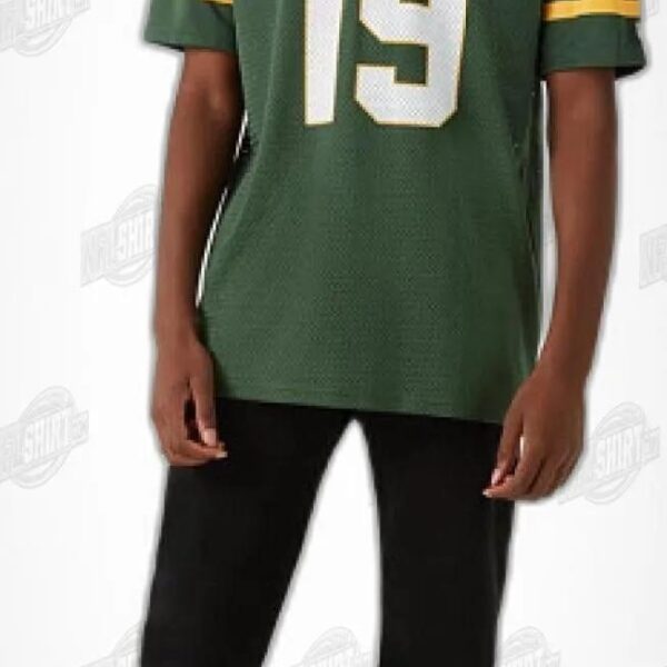 Green Bay Packers Oversize Mesh Jersey NFL Shirt - Football Fan Tee 3