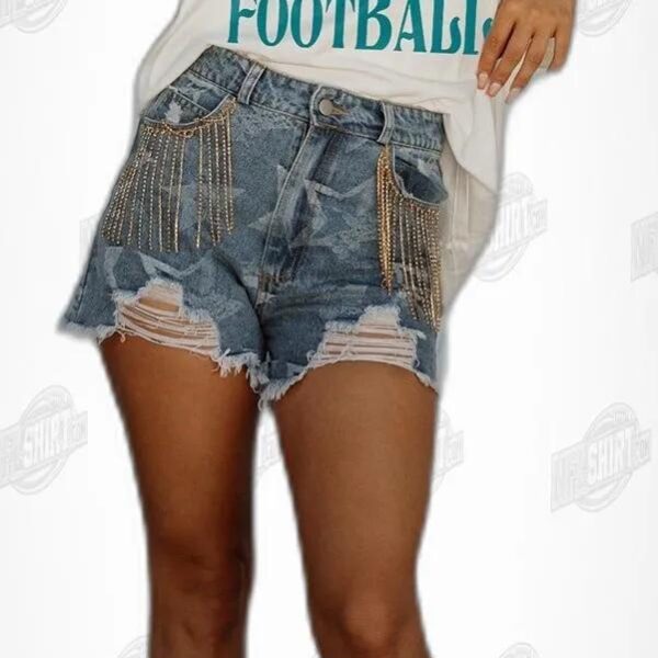 MIAMI DOLPHINS Victorious Vixen Flowy NFL Shirt - Football Fan Tee 1