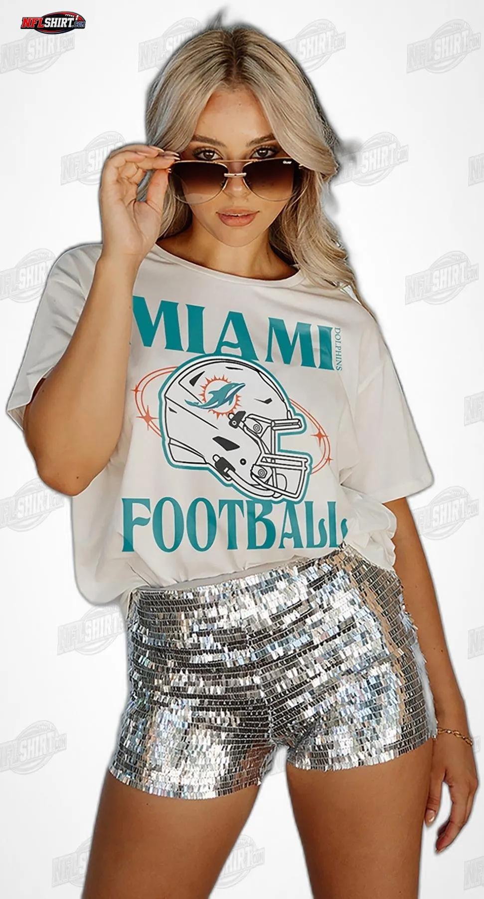 Retro Football Helmet Miami Dolphins Shirt Retro Football Helmet Miami Dolphins Shirt