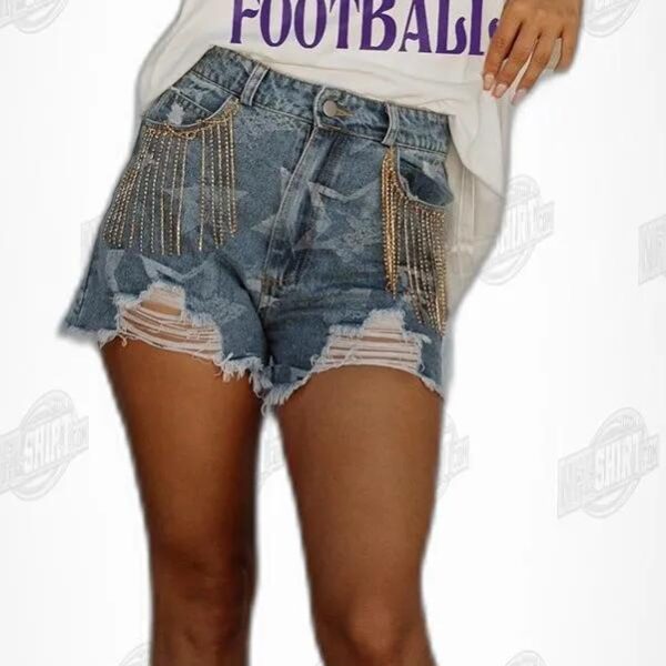 MINNESOTA VIKINGS Victorious Vixen Flowy NFL Shirt - Football Fan Tee 1