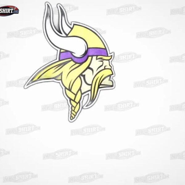 Minnesota Vikings Black NFL Shirt - Football Fan Tee 4