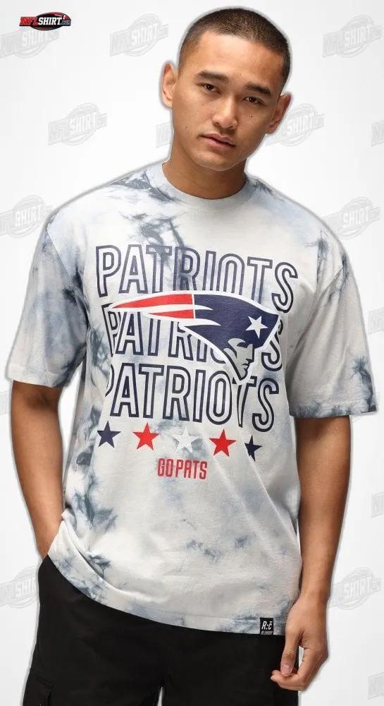 Stacked Patriots Wordmark Tie Dye New England Patriots Shirt Stacked Patriots Wordmark Tie Dye New England Patriots Shirt