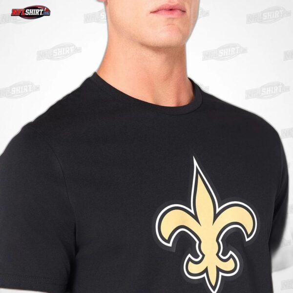 New Orleans Saints Black NFL Shirt - Football Fan Tee 3