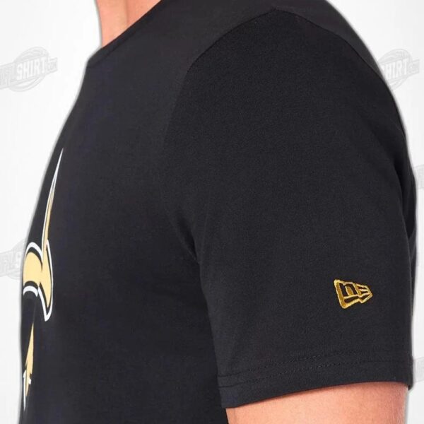 New Orleans Saints Black NFL Shirt - Football Fan Tee 4