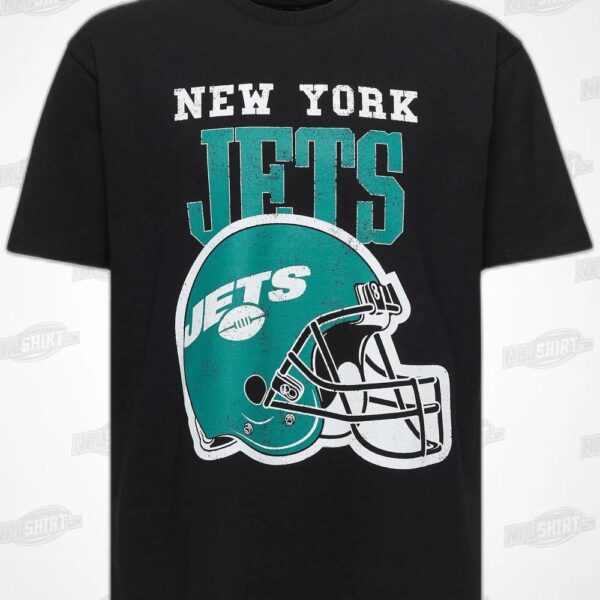 Vintage Football Helmet New York Jets Shirt