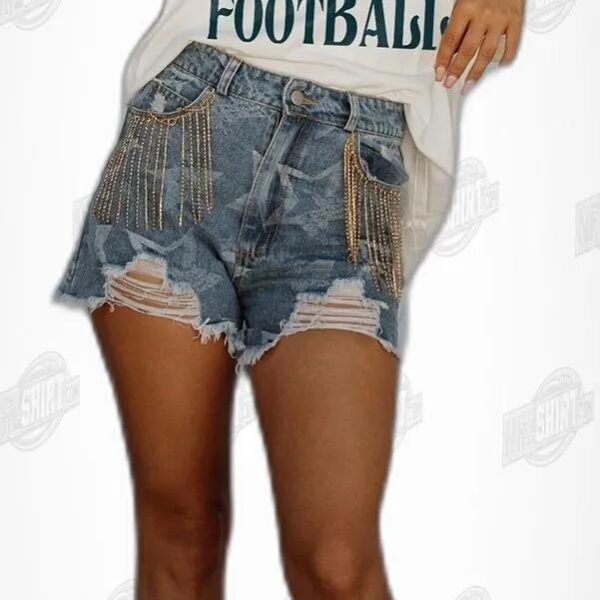 PHILADELPHIA EAGLES Victorious Vixen Flowy NFL Shirt - Football Fan Tee 1
