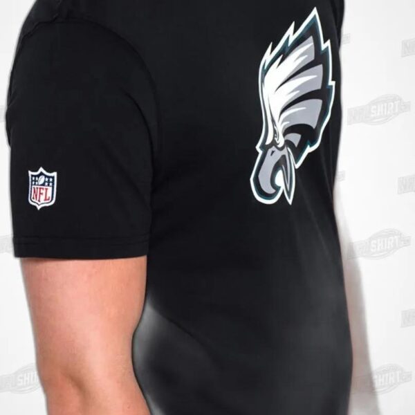 Philadelphia Eagles Black NFL Shirt - Football Fan Tee 2