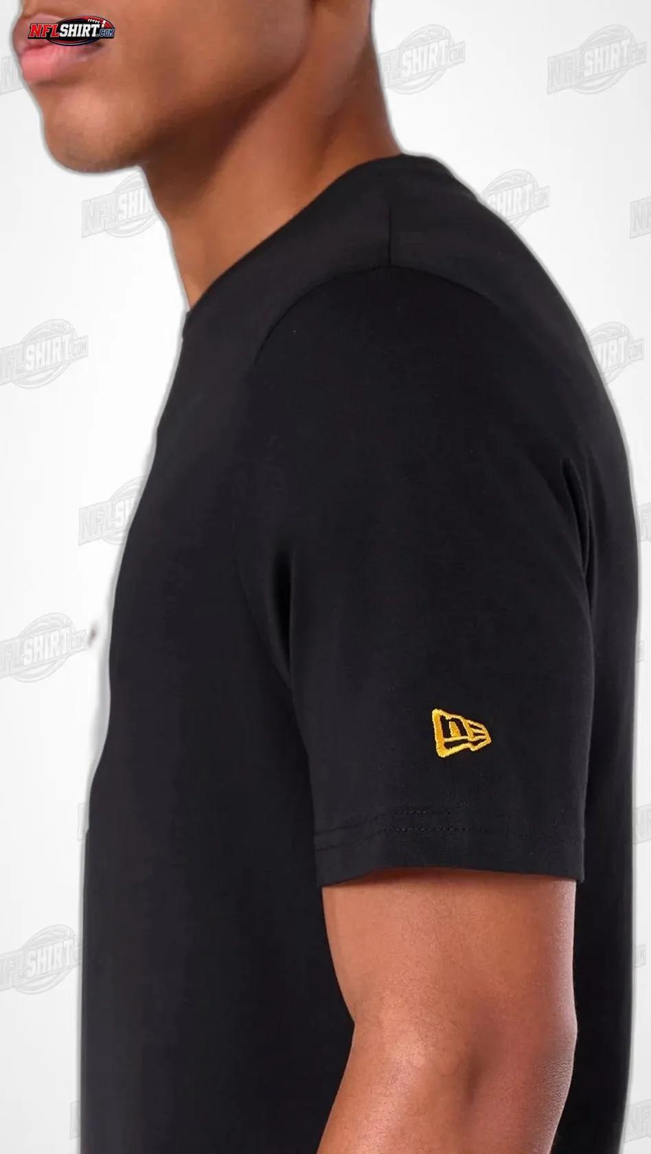 Black Classic Logo Crewneck Pittsburgh Steelers Shirt Black Classic Logo Crewneck Pittsburgh Steelers Shirt