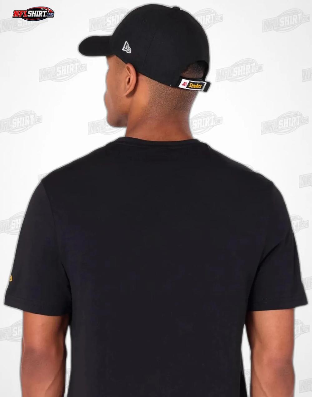 Black Classic Logo Crewneck Pittsburgh Steelers Shirt Black Classic Logo Crewneck Pittsburgh Steelers Shirt