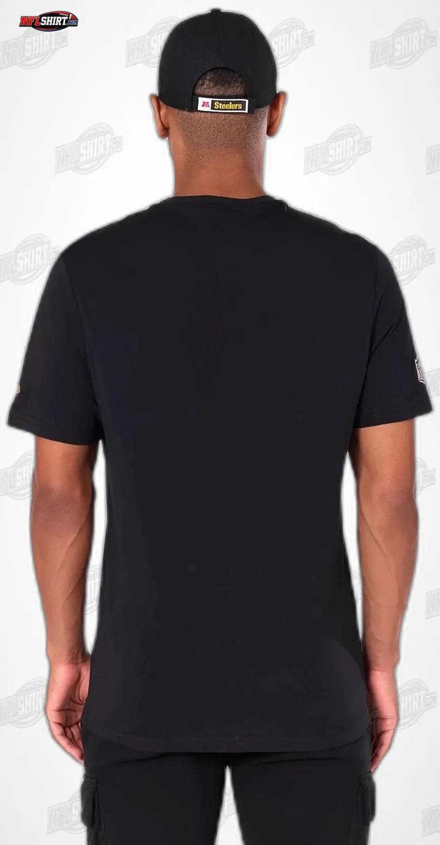 Black Classic Logo Crewneck Pittsburgh Steelers Shirt Black Classic Logo Crewneck Pittsburgh Steelers Shirt