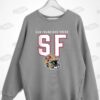 Red White Number 46 Oversize Mesh Jersey San Francisco 49ers Shirt