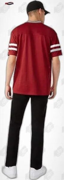 San Francisco 49ers Oversize Mesh Jersey NFL Shirt - Football Fan Tee 1