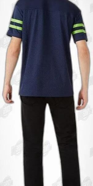 Seattle Seahawks Oversize Mesh Jersey NFL Shirt - Football Fan Tee 1