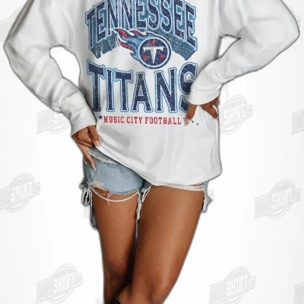 TENNESSEE TITANS Time Out Midweight Long Sleeve NFL Shirt - Football Fan Tee 2
