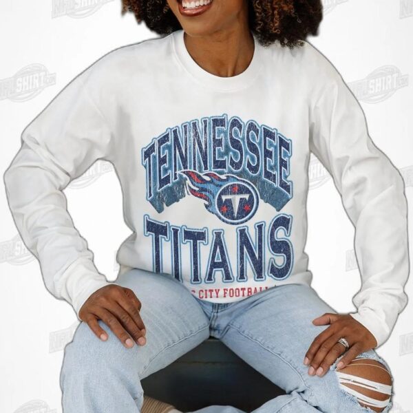 TENNESSEE TITANS Time Out Midweight Long Sleeve NFL Shirt - Football Fan Tee 3