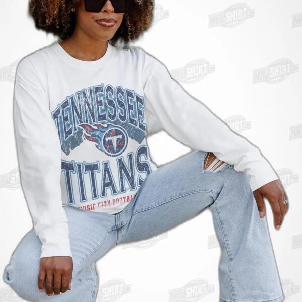 TENNESSEE TITANS Time Out Midweight Long Sleeve NFL Shirt - Football Fan Tee 4