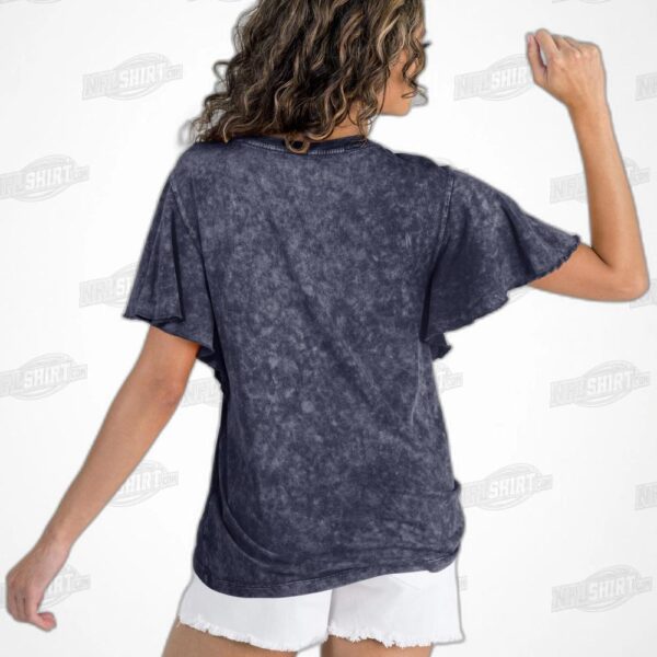 TENNESSEE TITANS VICTORY MODE FLUTTER SLEEVE IN NAVY NFL Shirt - Football Fan Tee 4